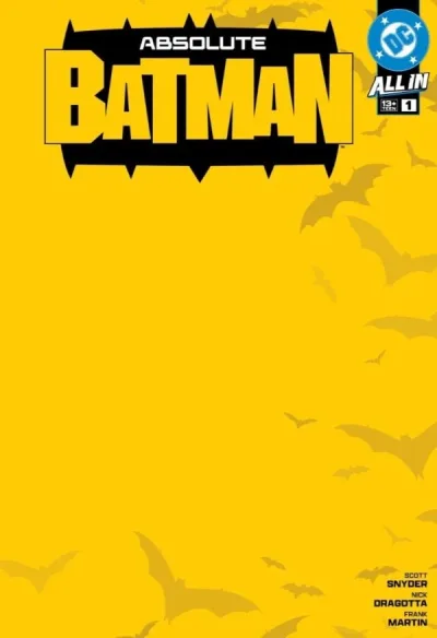 Cover of Fan Expo 2025 Jorge Jiménez Blank Variant