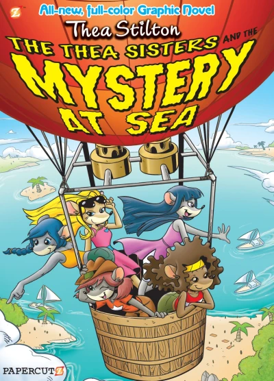 Cover of The Thea Sisters and the Mystery At Sea
