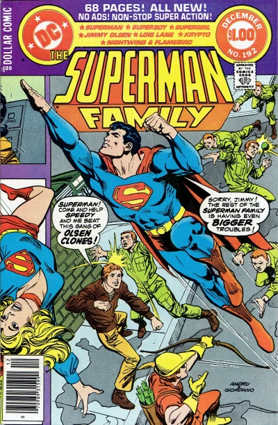 Cover of This Town for Plunder! / What Goes Up... Can't Come Down / Requiem in the Rain! / What Ever Happened to the Guardian? / My Father... Superman / The Hand of Death! / The Ordeal of Ak-Var