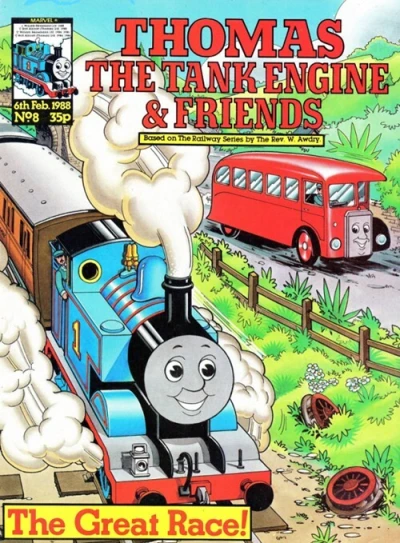 Cover of Thomas and Bertie, The Train Spotters, Tenders and Turntables