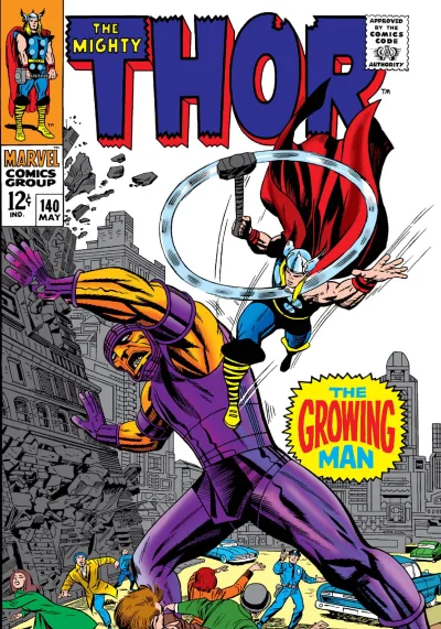 Cover of The Growing Man