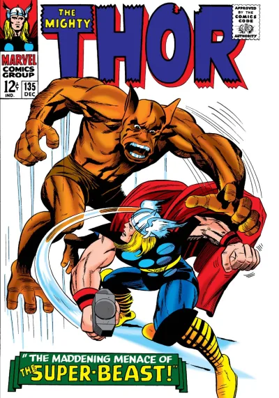 Cover of The Maddening Menace of the Super-Beast!