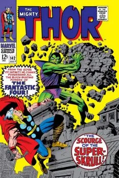 Cover of The Scourge of the Super-Skrull!