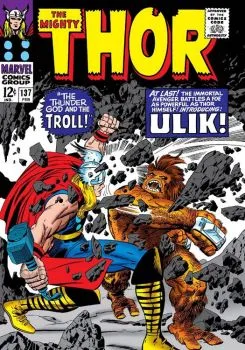 Cover of The Thunder God and the Troll!
