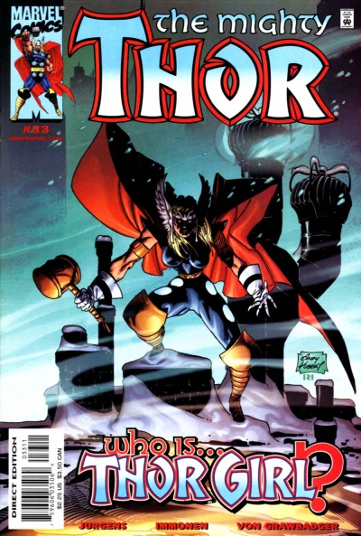Cover of The Million Dollar Debut of Thor Girl