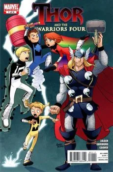 Cover of Thor and The Warriors Four?