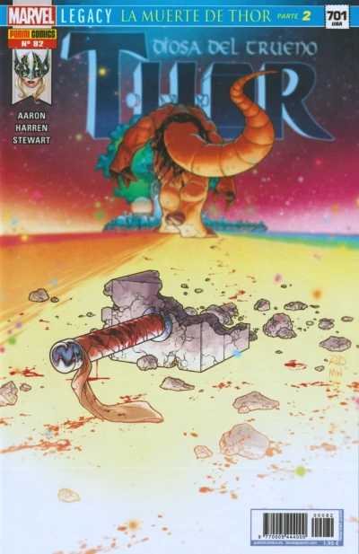 Cover of La muerte de Thor Parte 2