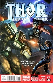 Cover of The Last Days of Midgard, Part Four of Five: For Thor So Loved the World