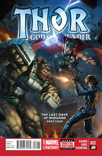 Cover of The Last Days of Midgard, Part Four of Five: For Thor So Loved the World