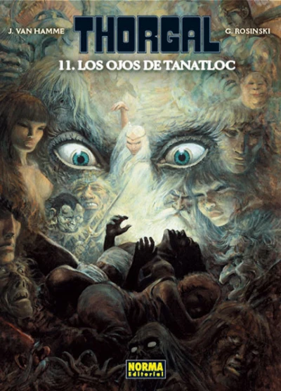 Cover of Los ojos de Tanatloc