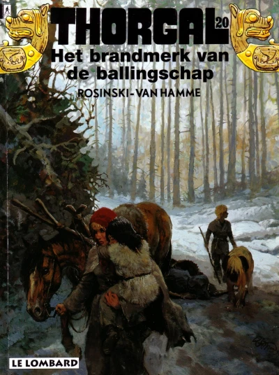 Cover of Het brandmerk van de ballingschap