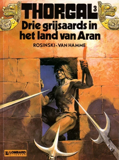 Cover of Drie grijsaards in het land van Aran