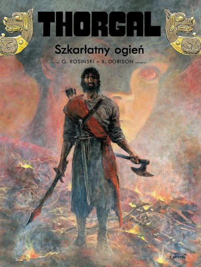 Cover of Szkarłatny ogień
