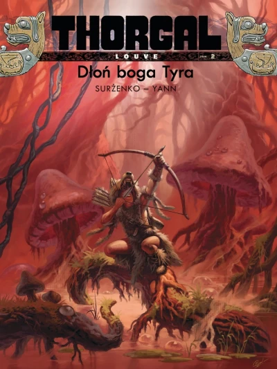 Cover of Dłoń boga Tyra
