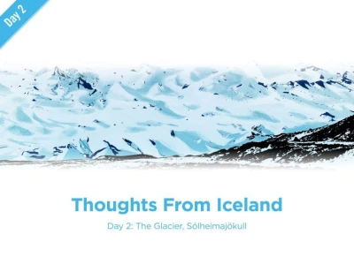 Cover of Day 2: The Glacier, Sólheimajökull