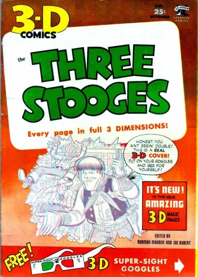 Cover of 3-D Comics