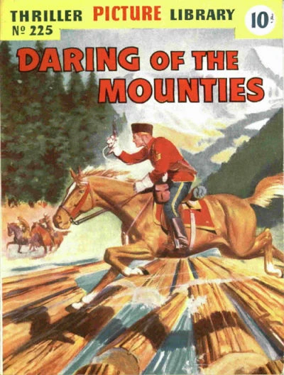 Cover of Daring of the Mounties