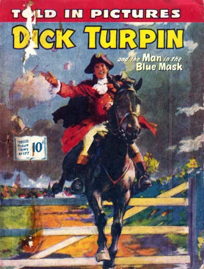 Cover of Dick Turpin and the Man in the Blue Mask