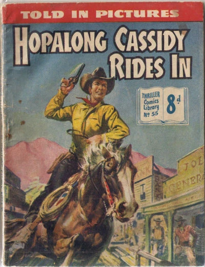 Cover of Hopalong Cassidy Rides In