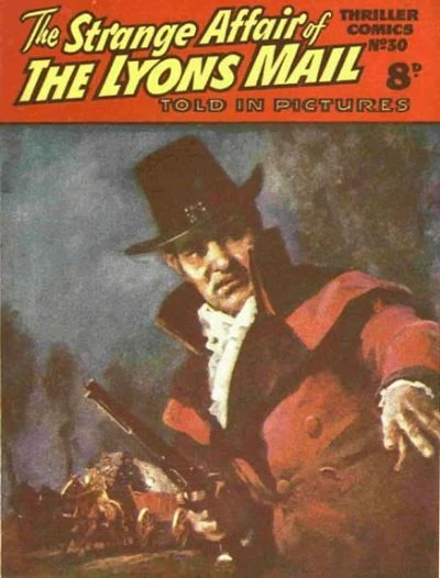 Cover of Strange Affair of the Lyons Mail