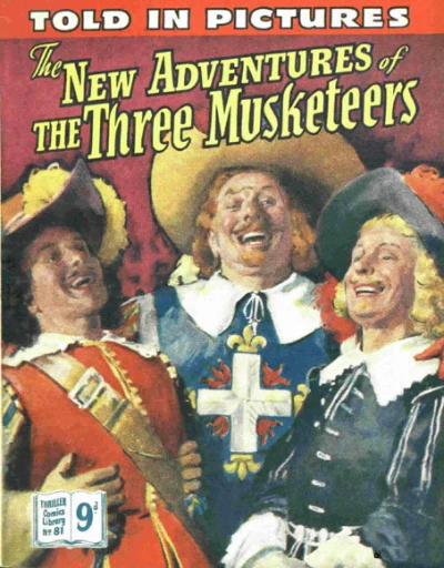 Cover of New Adventures of the 3 Musketeers