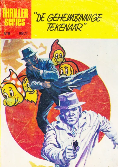 Cover of “De geheimzinnige tekenaar”