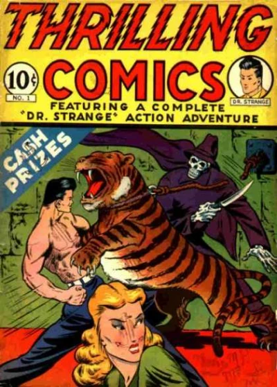 Cover of The Amazing Adventures of Dr. Strange; Don Tyler's Triumph
