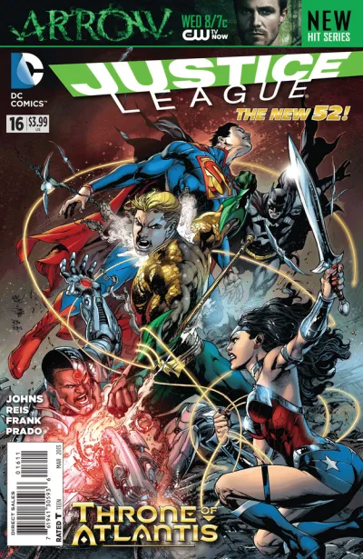 Cover of Throne of Atlantis, Chapter Three: Friends and Enemies; Shazam! Chapter 9