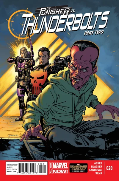 Cover of The Punisher vs. The Thunderbolts Part Two