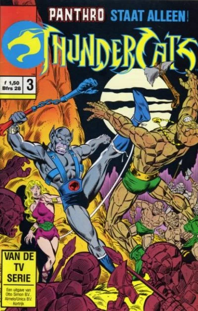 Cover of Panthro Staat Alleen!