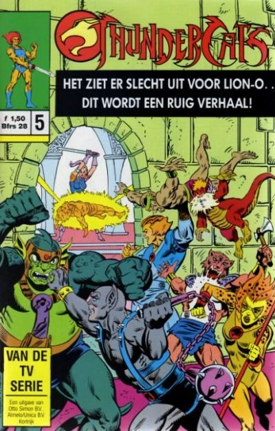 Cover of Het Ziet Er Slecht Uit Voor Lion-O.. Dit Wordt Een Ruig Verhaal!