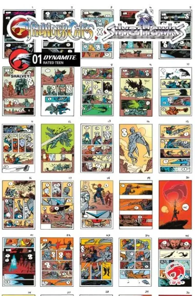 Cover of Cover I 1:10 Declan Shalvey Layouts Variant