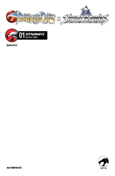 Cover of Cover F Blank Authentix Variant
