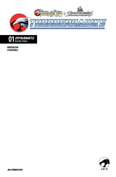 Cover of Cover F Blank Authentix Variant