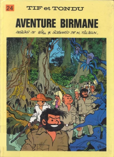 Cover of Aventure birmane