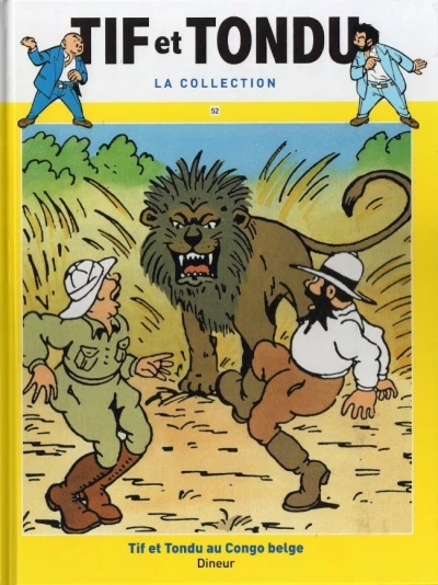 Cover of Tif et Tondu au Congo belge