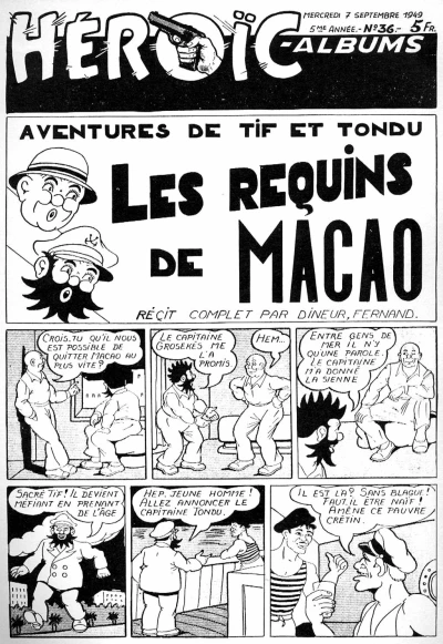 Cover of Les requins de Macao