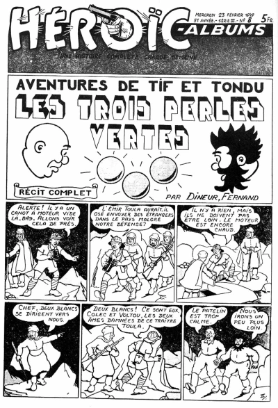 Cover of Les 3 perles vertes
