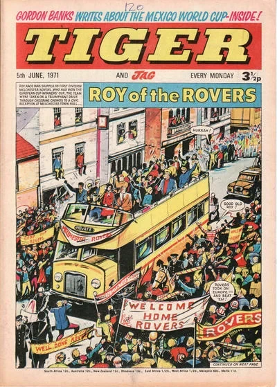 Cover of Issue #19710605