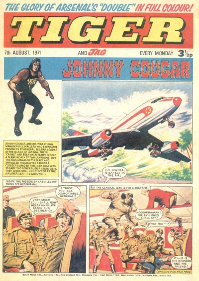 Cover of Issue #19710807