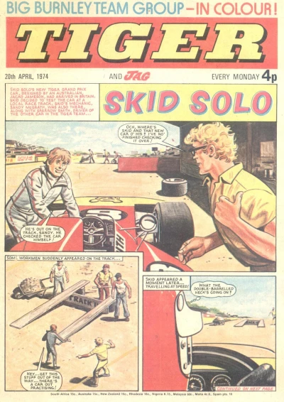 Cover of Issue #19740420