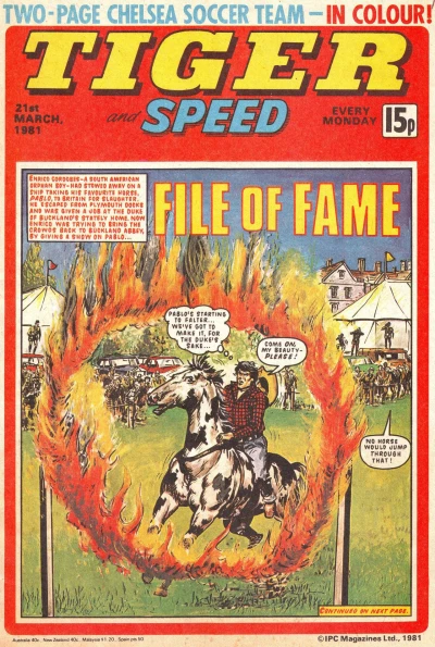Cover of Issue #19810321