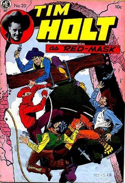 Cover of Tim Holt Becomes Red Mask
