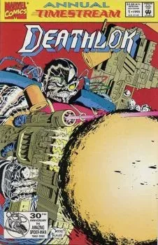 Cover of Timestream; Show and Tell; Ryker's Journal; Deathlok's Scrapbook;
