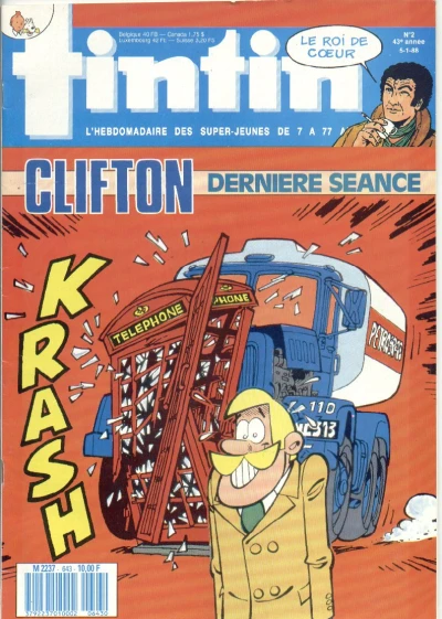 Cover of Clifton Derniere Seance