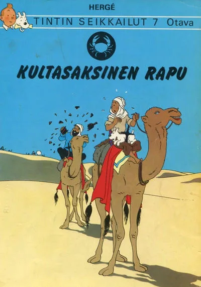 Cover of Kultasaksinen rapu