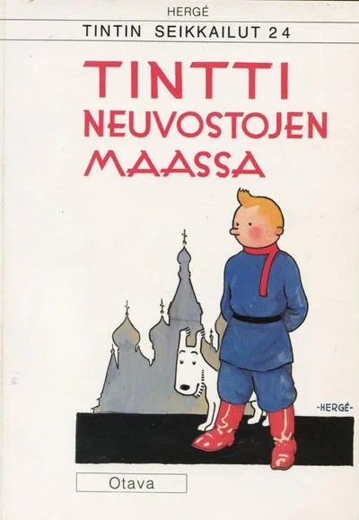 Cover of Tintti Neuvostojen maassa