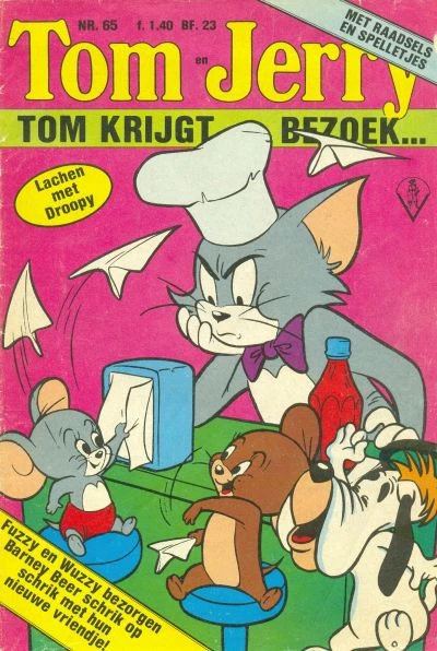 Cover of Tom Krijgt Bezoek...