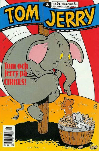 Cover of Tom Och Jerry pa Cirkus!