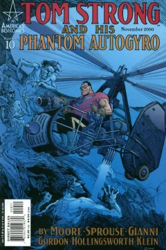 Tom Strong and his Phantom Autogyro; Funnyland!; Too Many Teslas?